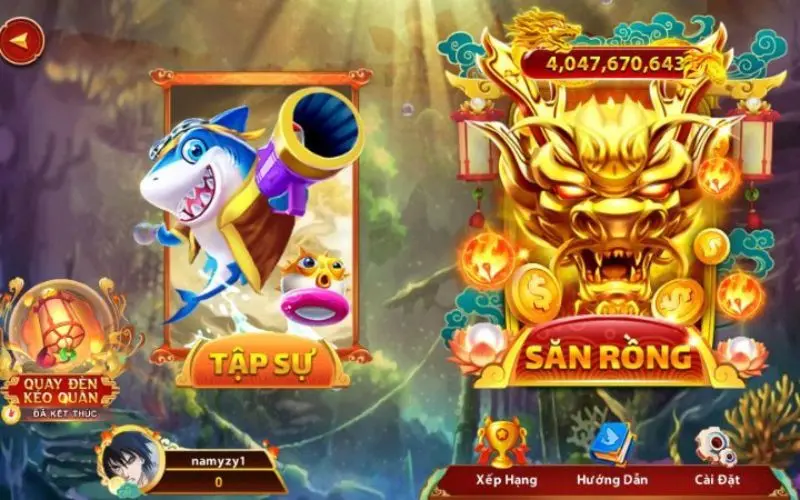Chọn sảnh chơi