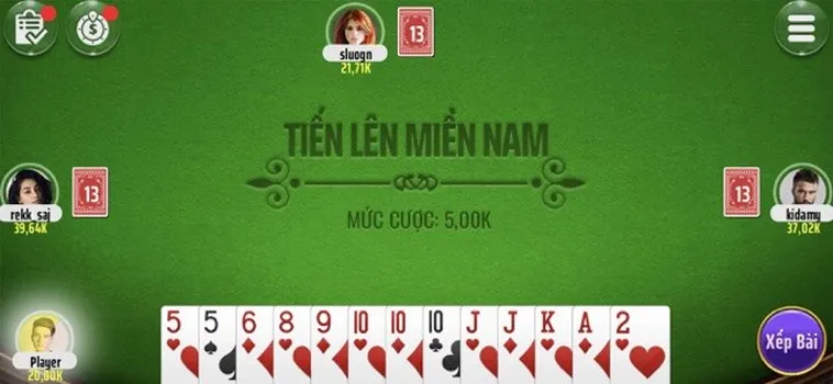 Cach tham gia Tien Len Mien Nam nha